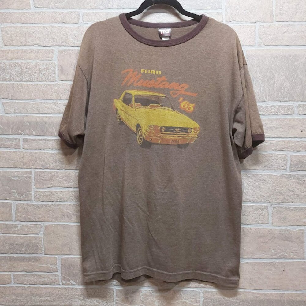 TNT Trau & Loevner FORD MUSTANG ‘65 UNISEX Tee Shirt - Size Large